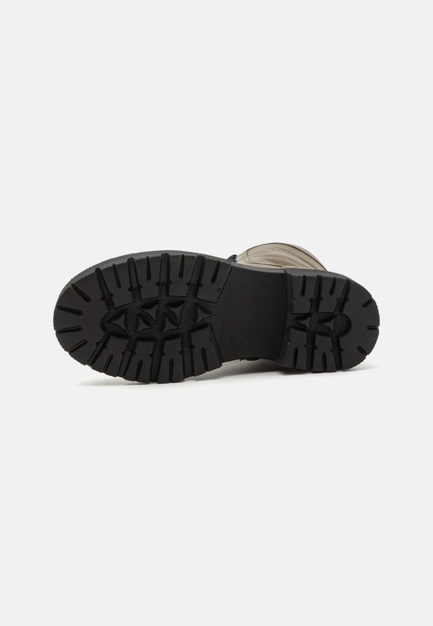 Friboo Leather - Veterlaarzen - Khaki 5 Friboo Leather - Veterlaarzen - Khaki - Afbeelding 5