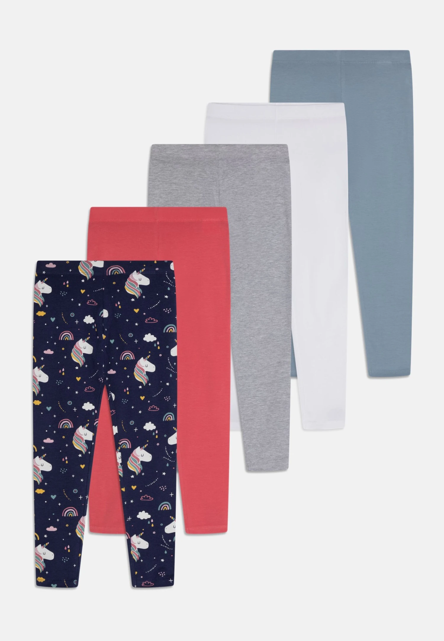 Friboo 5 Pack - Legging - Multi-Coloured/Grey/White 1 Friboo 5 Pack - Legging - Multi-Coloured/Grey/White