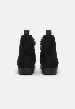 Friboo Leather - Korte Laarzen - Black -Friboo 170d1ee12c8b49e9a12d4c5c65ba0d99