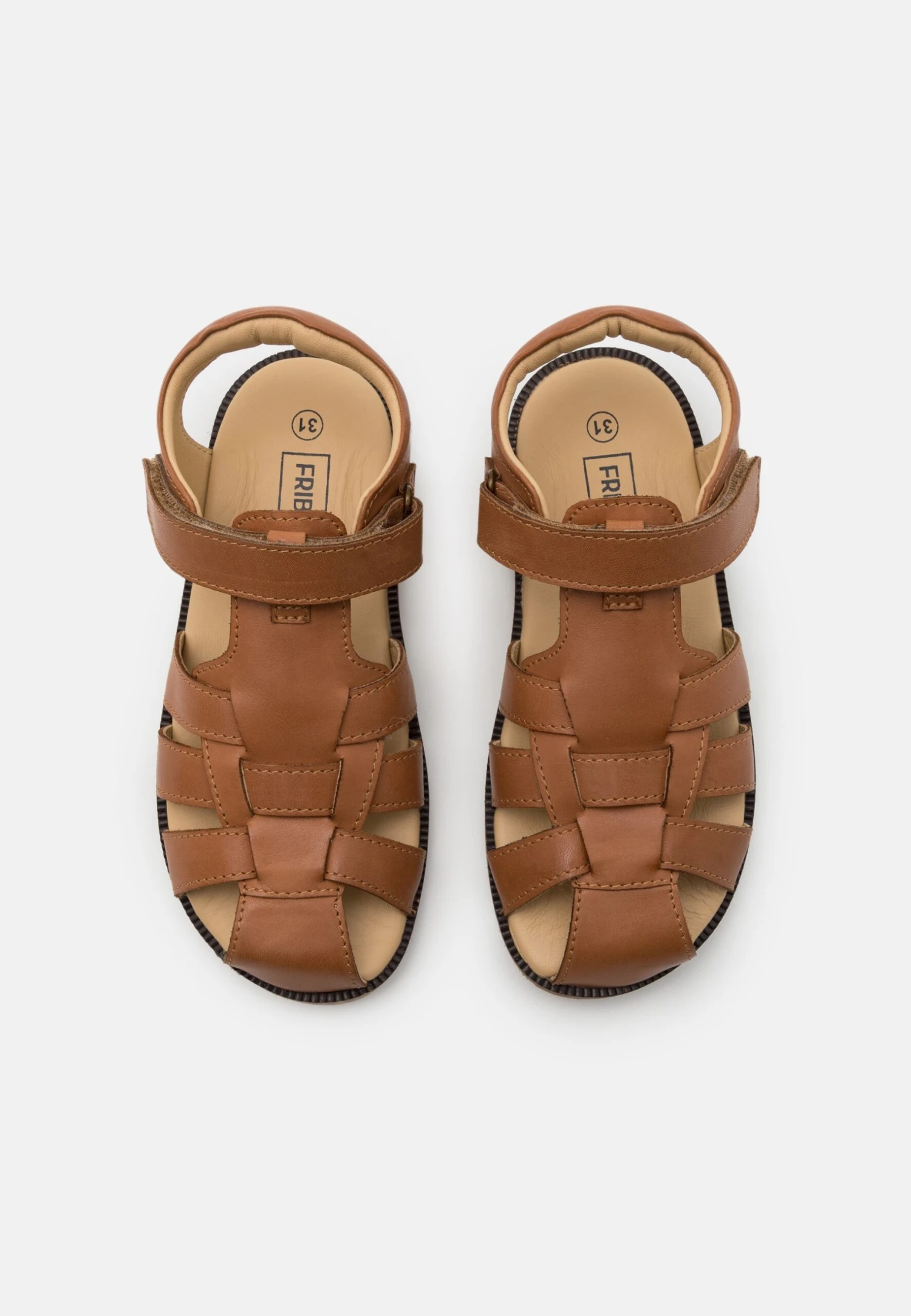 Friboo Leather - Sandalen - Brown 4 Friboo Leather - Sandalen - Brown - Afbeelding 4