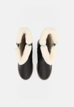 Friboo Leather - Snowboots- Black -Friboo 31941d80b4424d4e9d615efdce983685