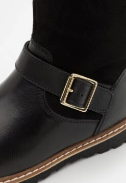 Friboo Leather - Snowboots- Black -Friboo 3f47af3d982f4b6f8d6efafd6530991e