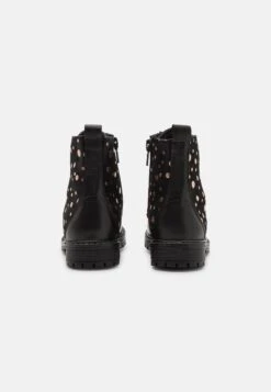 Friboo Leather - Veterboots - Black -Friboo 560ca8eb262445debe69314efc261b68