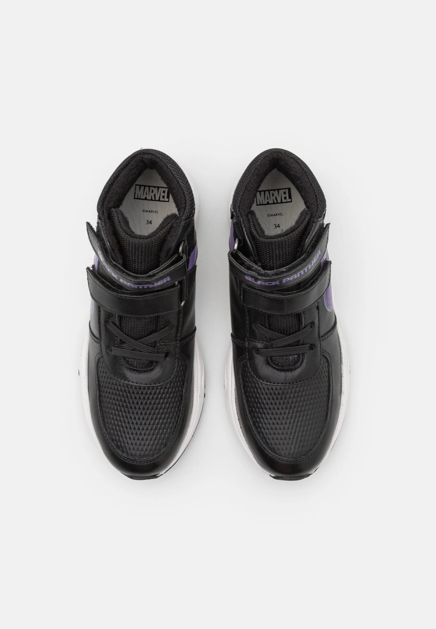 Friboo Marvel Black Panther - Sneakers Hoog - Black 4 Friboo Marvel Black Panther - Sneakers Hoog - Black - Afbeelding 4