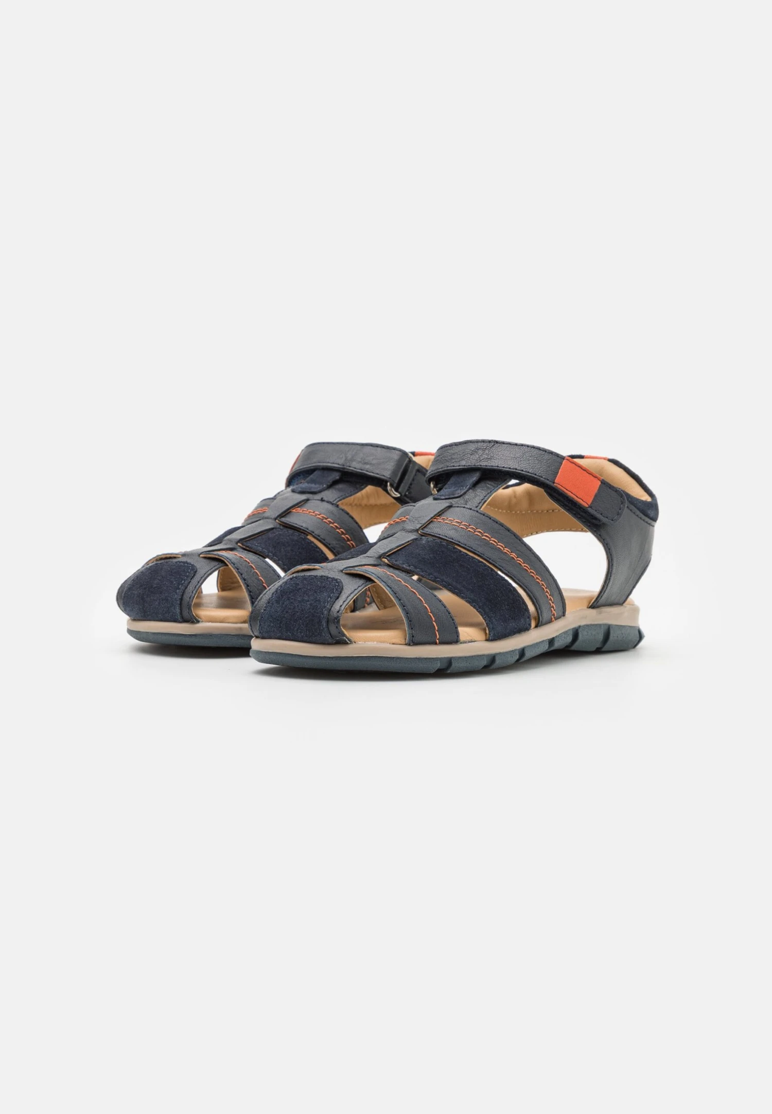 Friboo Leather - Sandalen - Dark Blue 2 Friboo Leather - Sandalen - Dark Blue - Afbeelding 2
