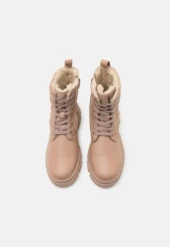 Friboo Leather - Veterboots - Nude -Friboo 8e60ee29fbb24b5a8fe5a525270c76c7