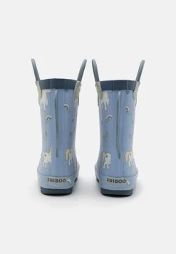 Friboo Regenlaarzen - Light Blue -Friboo 957219cfa0f44fd0a2abb155d60c38ab