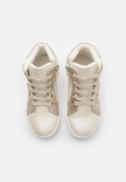 Friboo Sneakers Hoog - Off-White -Friboo 96957d8af3664329b8cc732eaf3398b5