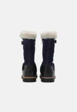 Friboo Leather - Snowboots- Dark Blue -Friboo a72b7412ff5b4d92bd1c8a0f8651579c