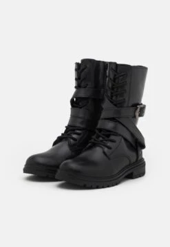 Friboo Leather - Veterlaarzen - Black -Friboo b67407c76ada48aaa2c89da07f90a17f