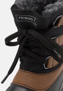 Friboo Snow Boots- Snowboots- Black/Brown -Friboo bdc4ed4dd5ff496fbcdaa8ba33573ad2
