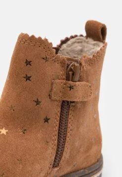 Friboo Leather - Korte Laarzen - Cognac -Friboo c3cda405568742dcbfec50d68e560d0e