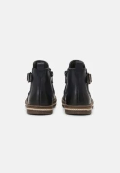 Friboo Leather Booties - Korte Laarzen - Dark Blue -Friboo d1c8cd2cd6fe49509b9a8319cb7afa89