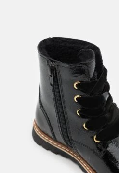 Friboo Leather - Veterboots - Black -Friboo e7b98459d0804c45a204ca1fc7709682