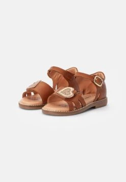 Friboo Leather Sandals - Sandalen - Cognac