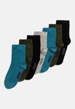 Friboo 7 Pack - Sokken - Multi-Coloured/Grey/Khaki